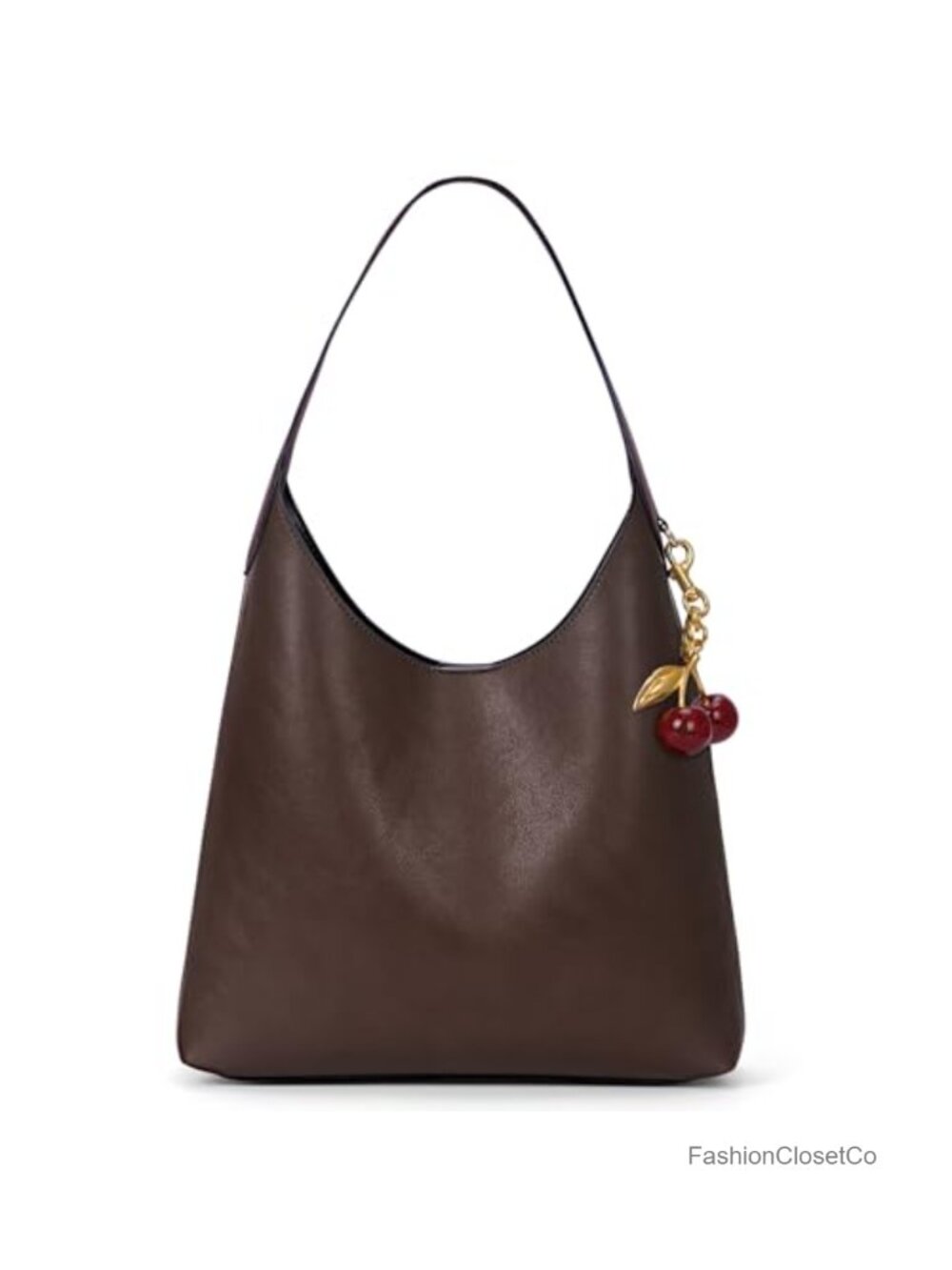 Faux Suede Vegan Leather Hobo Bag Tote Slouchy Shoulder Handbag Fall Fashion
